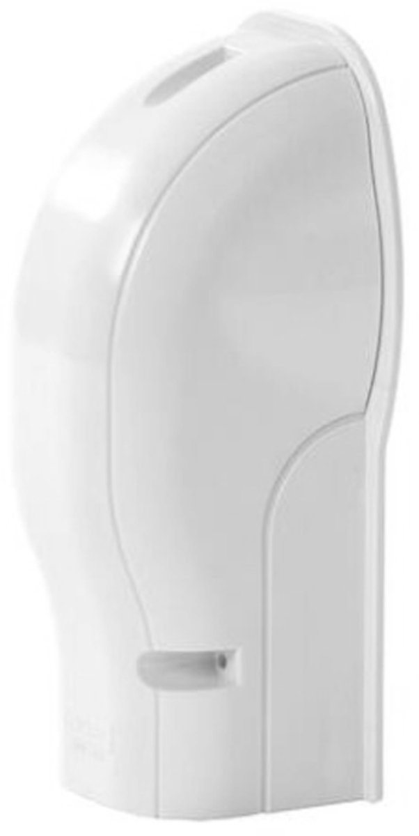 Muurafdekkap PVC Wit Inoac NW-75W 75 mm
