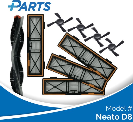 Kit d'entretien Neato D8 de Plus.Parts® adapté à Neato - 9 pièces !