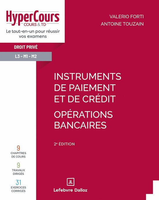 HyperCours - Instruments de paiement et de crédit - Opérat ... - cover