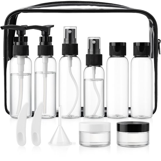 Bouteilles de voyage BOTC avec Etui - 11 pièces - Bouteilles de voyage - accessoires de voyage
