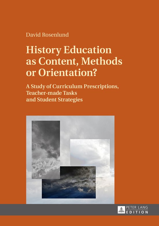 History Education as Content, Methods or Orientation? - cover