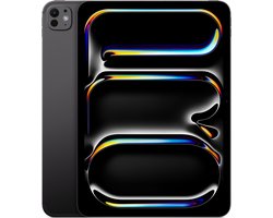 Apple iPad Pro 5G Apple M LTE-TDD & LTE-FDD 2 TB 27,9 cm (11") 16 GB Wi-Fi 7 (802.11be) iPadOS 26 Zwart