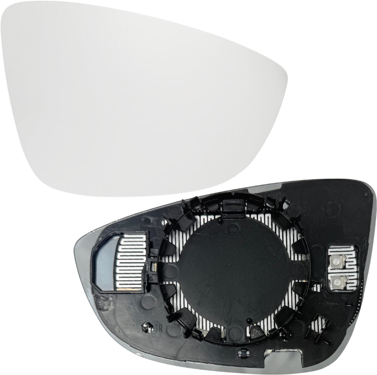 BILMAX Spiegelglas voor VW Passat, Jetta, Scirocco, EOS 2008–2017 Verwarmd Rechts