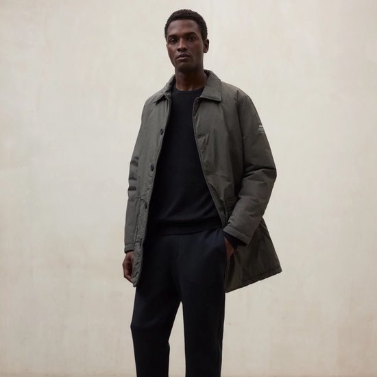 ECOALF ANCUA LONG JACKET M Groen XL EU