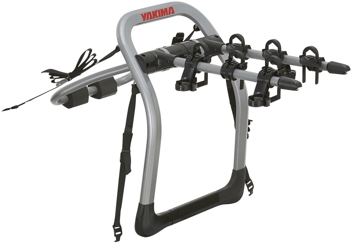 Fietsendrager voor achterklep geschikt voor BMW X5 (E70) 2007-2013 Yakima HalfBack 3
