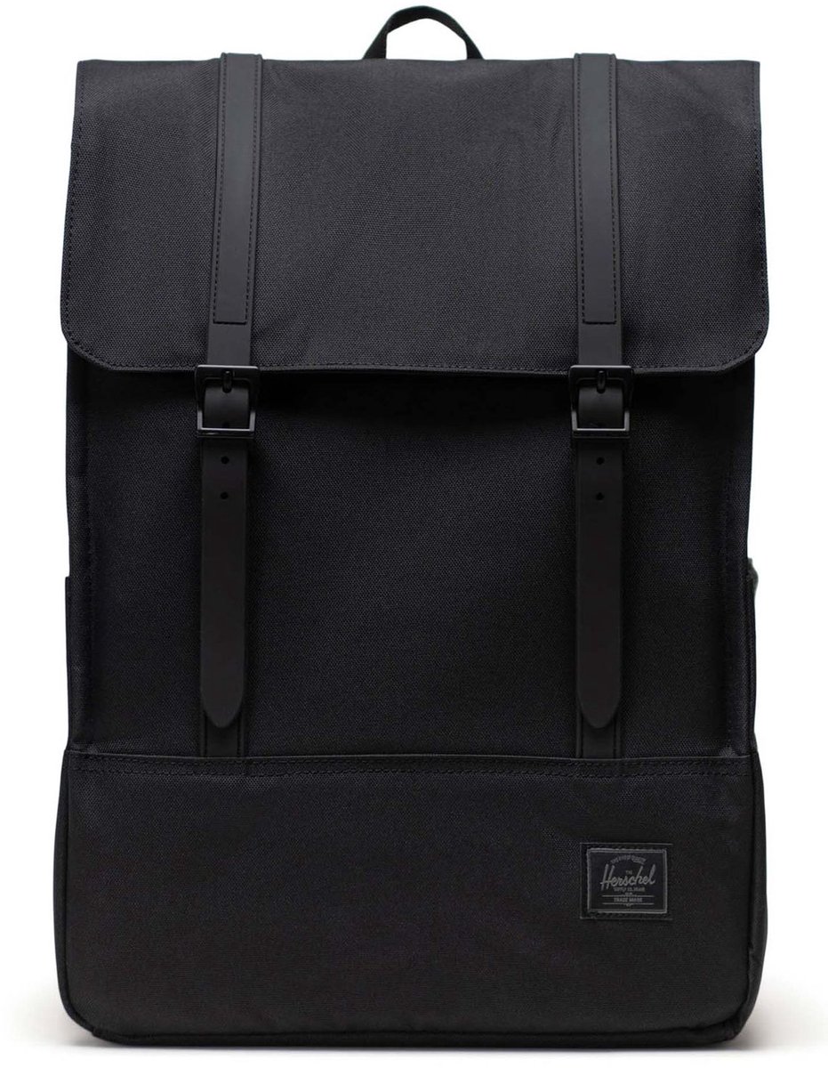 Herschel vrije tijd rugzak rugzak met laptopvak Survey Backpack 20 L Black Tonal zwart