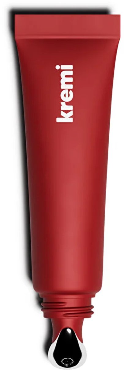 Kremibeauty - Kremi Strawberry Velvet Lip Care Gloss Lippenbalsem met Peptiden & Ceramiden, Vitamine E, Intensieve Hydratatie & Voeding, Vegan & Dermatologisch Getest, Aardbeismaak - 13 ml