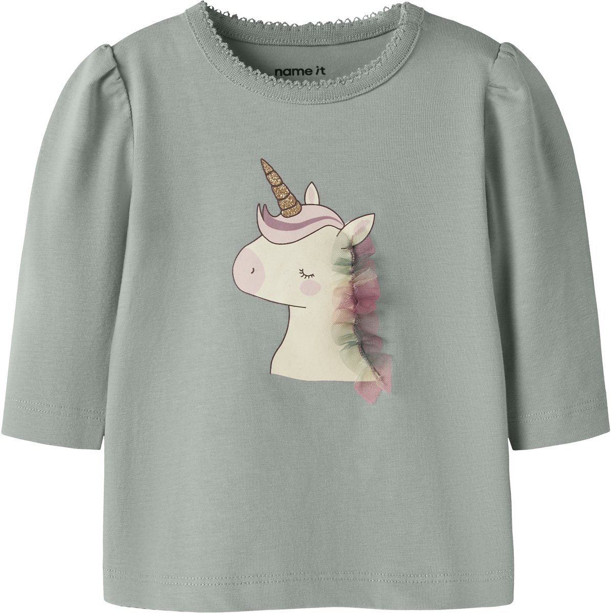 NAME IT- NBFLOTTA LS TOP - Meisjes - T-shirt