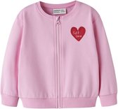 NAME IT - NMFLAUFEY LS NREG SWEAT CARD BRU BOX Meisjes Vest