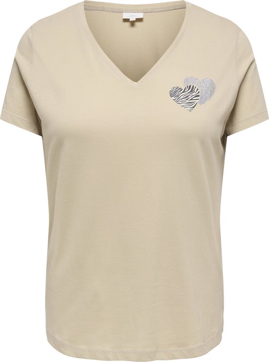 ONLY CARMAKOMA - CARTIRA SS V-NECK TEE JRS - Meisjes - T-shirts