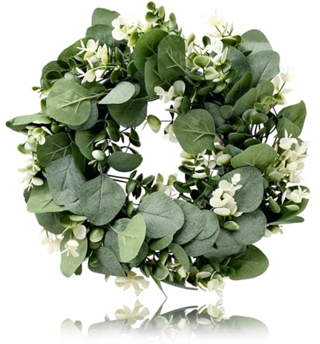 Decoratieve Eucalyptuskrans met Groene Bladeren voor Bruiloft en Feest