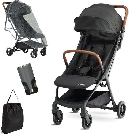Mooiys Ash Buggy - Compacte buggy - Zwart