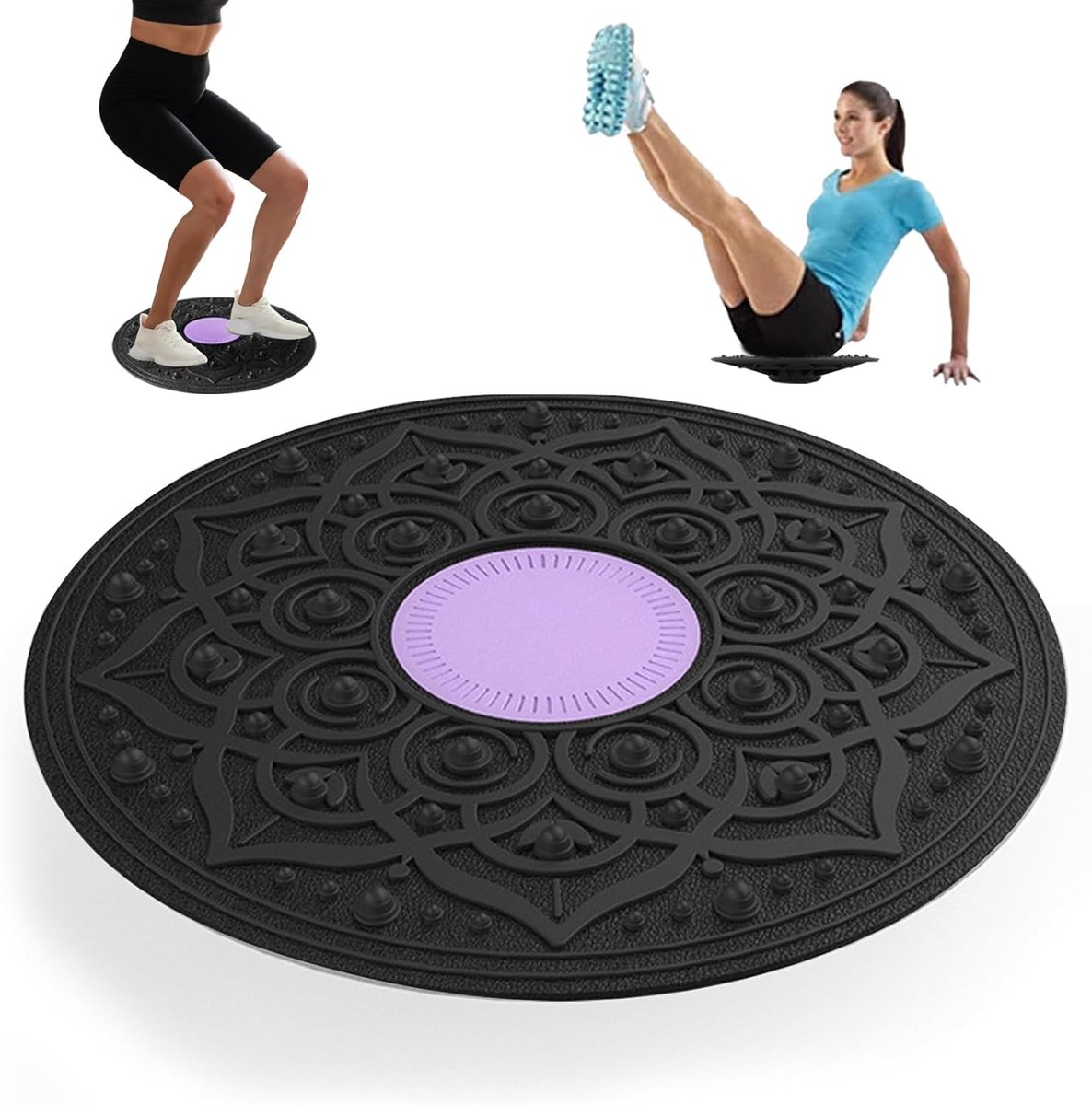 Diameter 30 cm - Sports Balance Board voor Volwassenen...