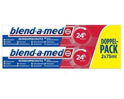 Blend-a-med Tandpasta Classic – 2-pack – 2 × 75 ml – Dagelijkse gebitsverzorging