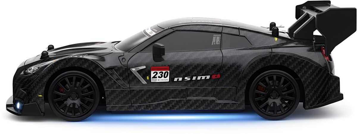 PolkaHome RC Drift Auto 1:24 – Afstandsbestuurbare RC Auto – 4WD – 2 Accu’s – 20 km/h — afbeelding 3