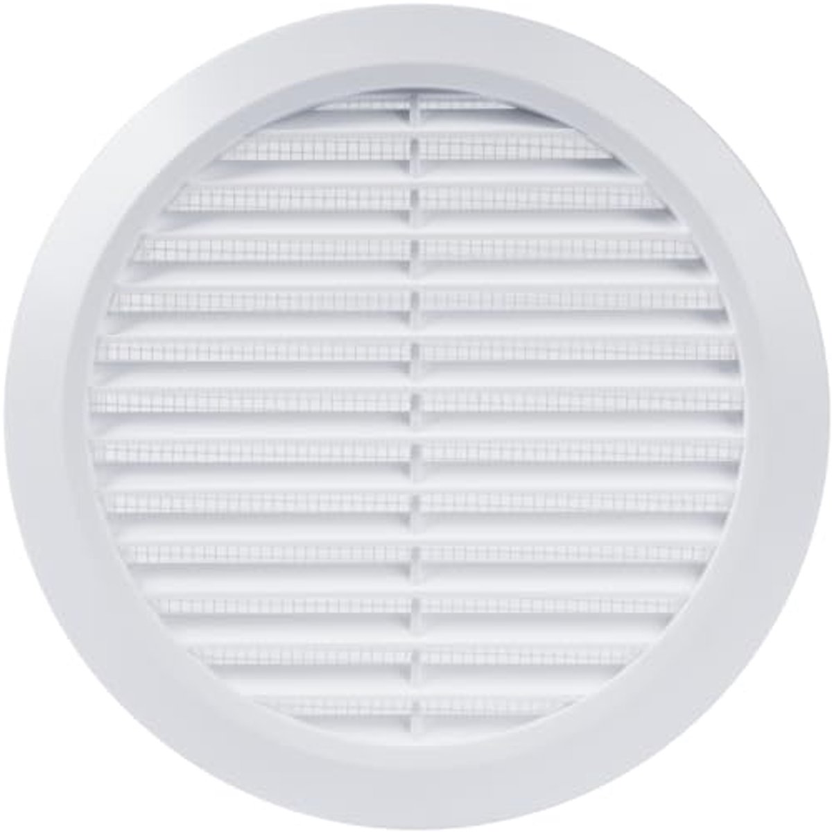 150 mm / 5,90 inch Ventilatierooster met Insectenscherm - Ronde Ventilatieopeningen voor Badkamer, Keuken en Thuiswerkplek