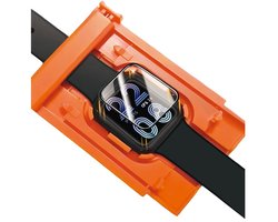 Casemania Glas Geschikt voor Apple Watch SE 2e & 1e Generatie (44mm - 2022 & 2020) - Full Screen Gehard Glazen Screenprotector met EasyFit Applicator - Makkelijke en Snel Plaatsing