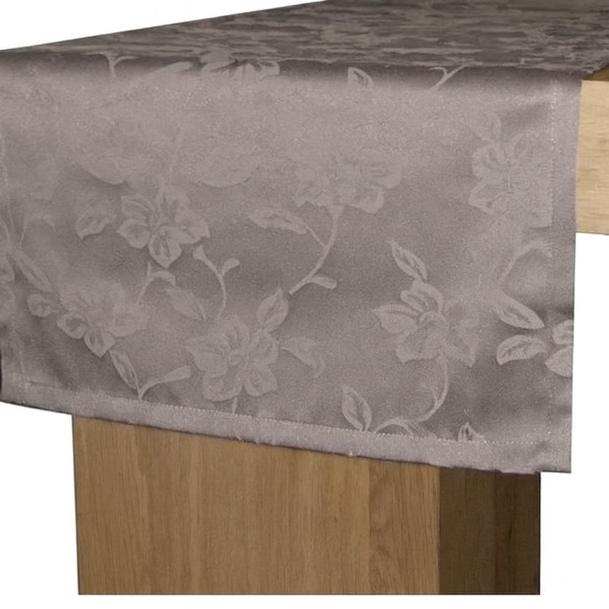 2Lif Milano tafelloper – taupe – 45x140 cm – stijlvolle tafeldecoratie – textielloper – modern design