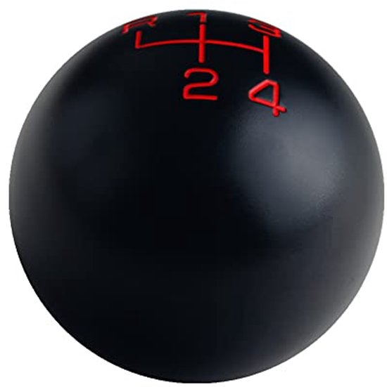 4 Speed Manual Shifter Knob with Aluminum Design - 200g Weighted — afbeelding 2