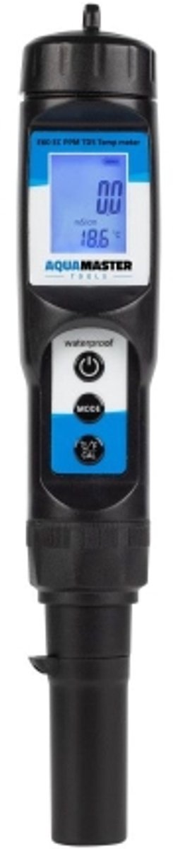 Aquamaster Tools E60 Pro EC, PPM, TDS, Temp meter - Breed toepasbaar