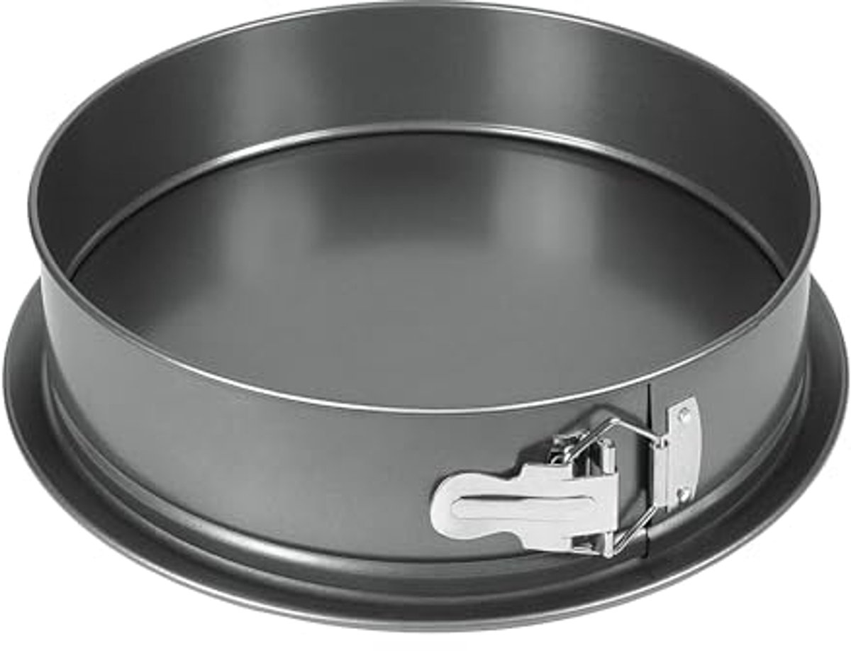Antiaanbaklaag Springvorm 28 cm met Lekbescherming en Hoge Rand