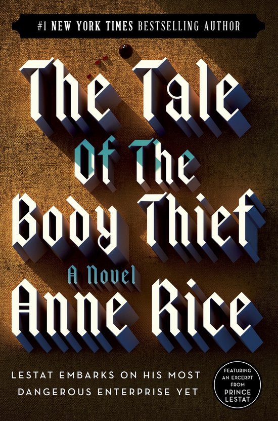 The Tale of the Body Thief - cover