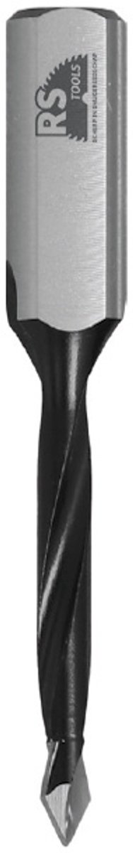 TBH2 Drevelboor, tbv doorlopende gaten, HM, Z2, RH, D=12 I=35 L=70 S=10x26