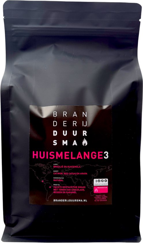 Branderij Duursma – Koffiebonen Huismelange 3 (Guatemala en Brazilië)