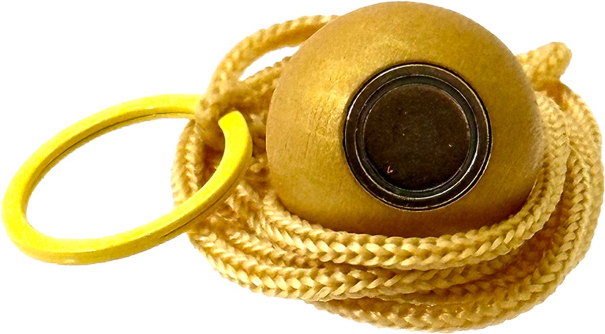 Boulemaus Jeu de Boules Magneet - Krachtige bouleopraper goud met koord - 4 kg