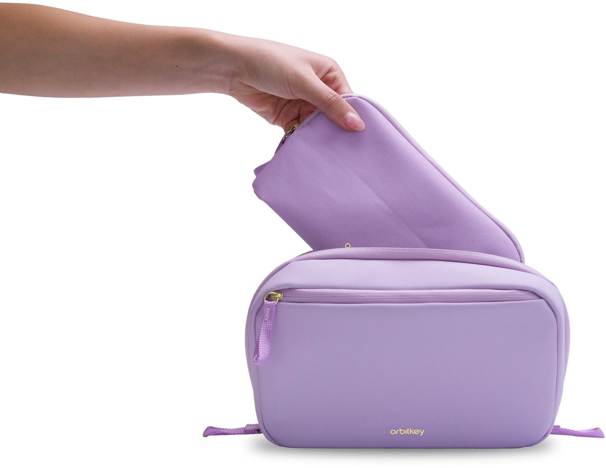 Orbitkey 2-in1 Tech Pouch lilac