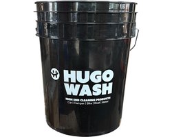 Autowas emmer | Grit Bucket | 20L | Hugo Wash | incl. rooster | Detailing Bucket