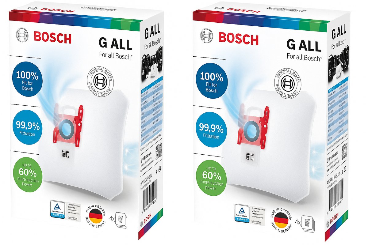 Bosch BBZ41FGALL - Stofzuigerzakken - 8 stuks