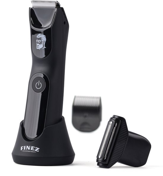 Finez Bush Doctor Bodygroomer Mannen – Voor Lichaam & Intieme Zones – Body Trimmer Heren – Waterdicht IPX7 – 7000 RPM