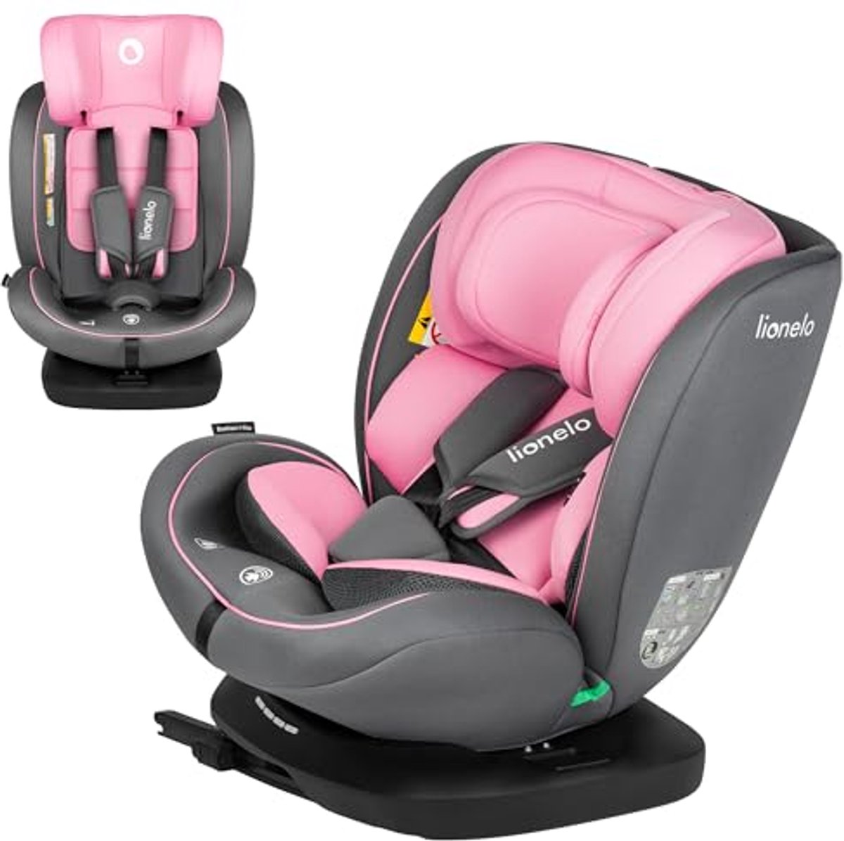 Image of 360° Draaibaar Autostoeltje voor Kinderen – i-Size Veiligheidsautostoel Groep 0/1/2/3 (40-150 cm) met ISOFIX en Top Tether
