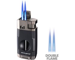 Silver Match Belfast Sigarenaansteker - Sigaren - Sigaar - Sigaar Aansteker - Incl. Luxe Geschenkdoos