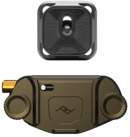 Peak Design - Capture v3 with Plate Kelp - Bevestig aan je tas, riem of strap - Camera Accessoires
