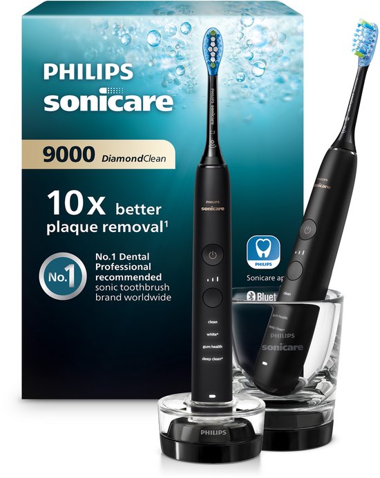Afbeelding van Philips DiamondClean 9000 Elektrische Tandenborstel Zwart Getest - Onze Review