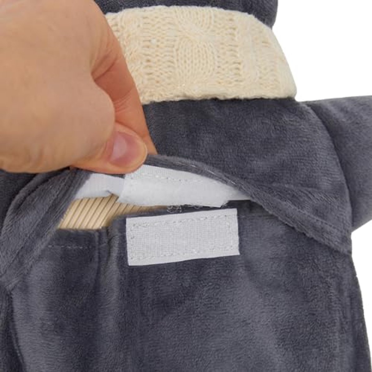 Warme fleece kruik met dierenhoes - 1 of 2 liter