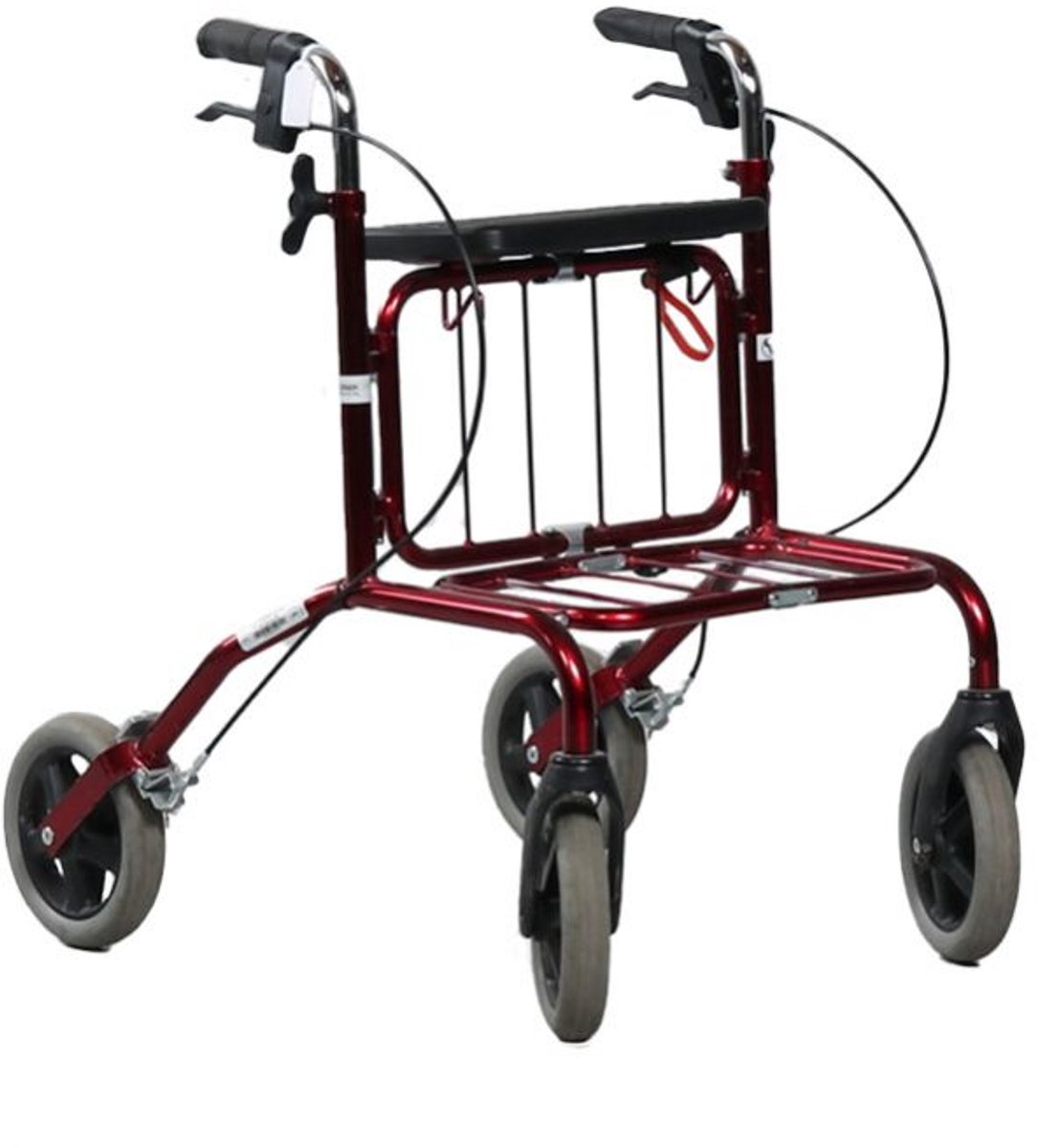 Rollator Basis - Rebel - Gemakkelijk in te vouwen - Degelijke rollator