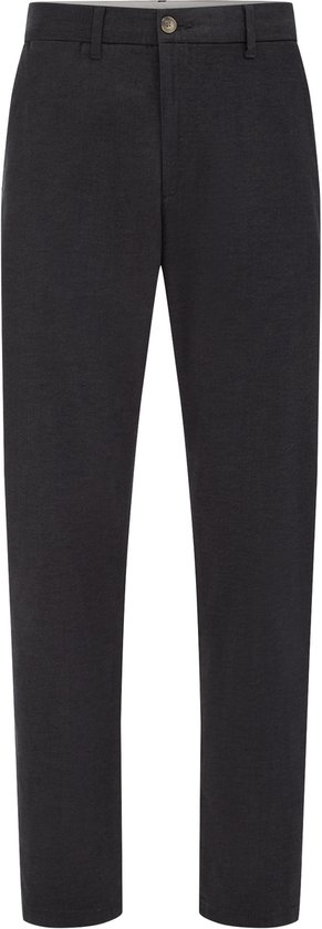 WE Fashion Heren skinny fit chino met ingeweven dessin