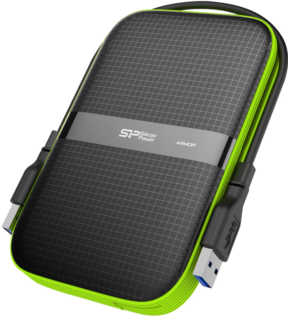 Silicon Power ArmorA60 - Externe harde schijf - 4 TB - Zwart