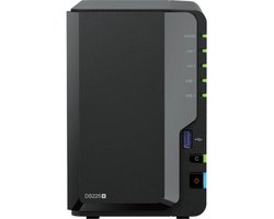 Synology DiskStation DS225+ - NAS - 2 bay - 2GB DDR4 - 0TB - 1x 1G - 1x 2.5G netwerk