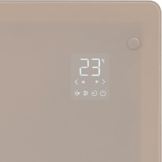 Vonroc Luxe Elektrische Kachel - Convectorkachel - 2500w- 30m2