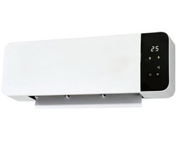 TRONIC Keramische badkamer verwarming met afstandbediening - Vermogen: 1150/2000 W - Afmetingen: 50…