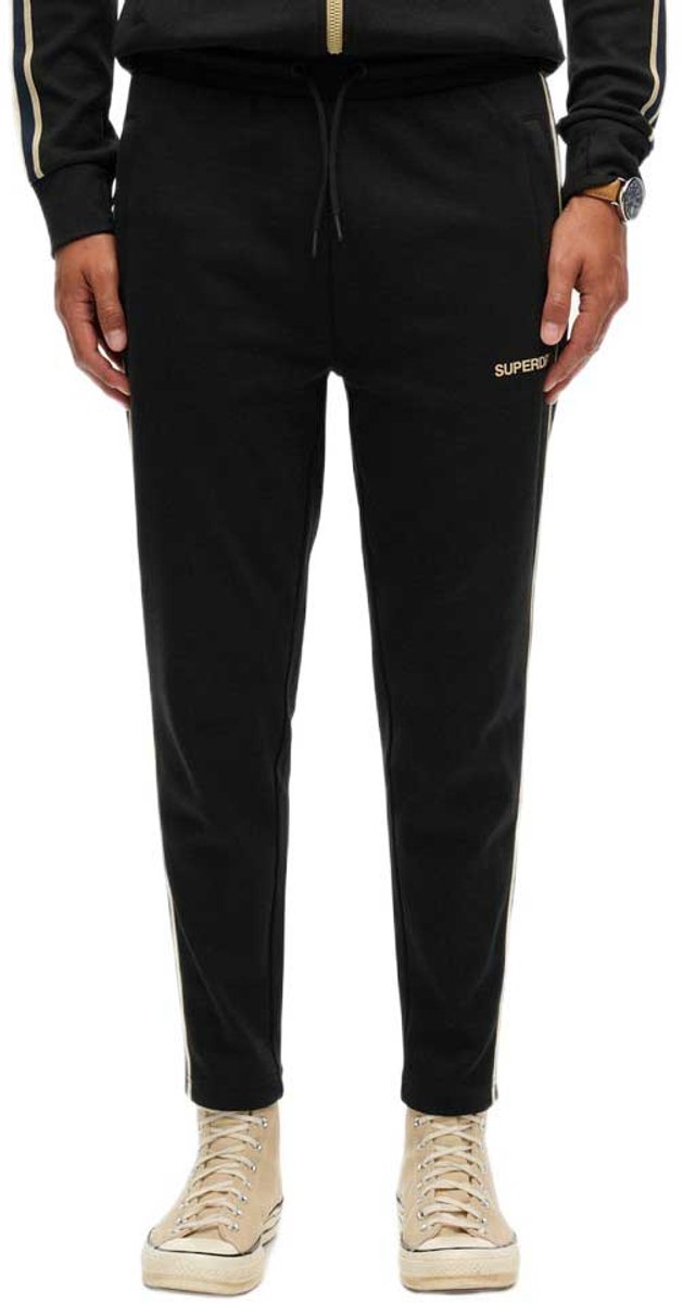 Superdry Tech Cult joggingbroek Heren Broeken Zwart