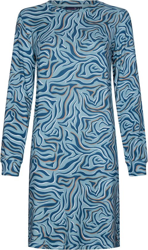 Pastunette Nachthemd Wild Dreams - Soft touch - Turquoise - Maat 44