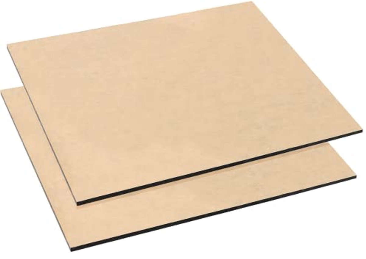 stuks 6 mm zwarte acrylplaat, 280 x 355 mm zwarte acrylplaat, zwart kunststofpaneel voor doe-het-zelf-knutselwerkjes, fotolijsten, borden en displayprojecten
