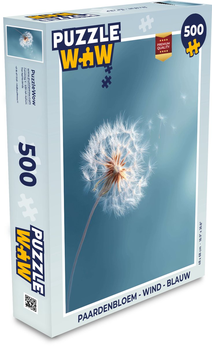 Paardenbloem - Wind - Blauw