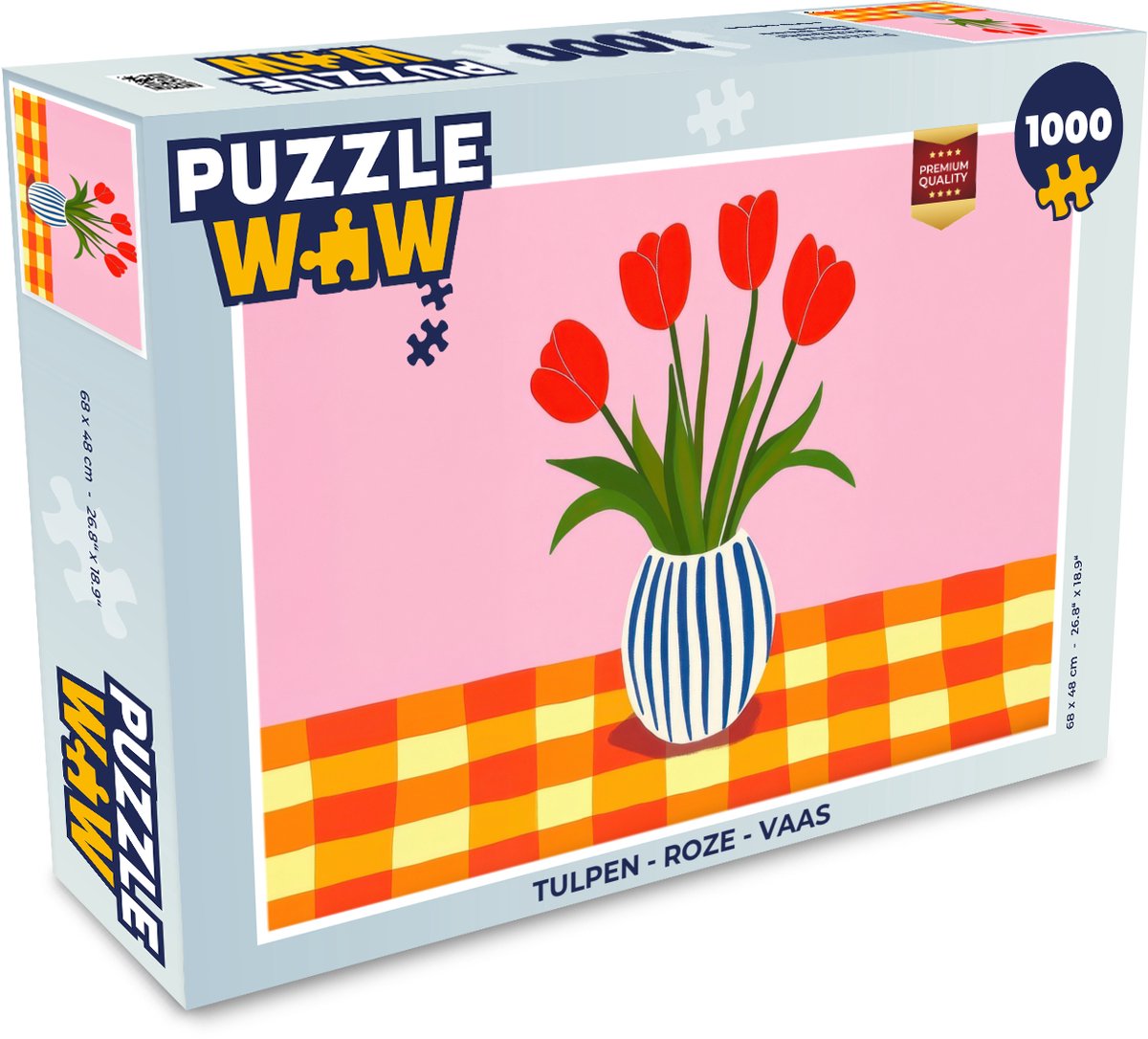 Tulpen - Roze - Vaas