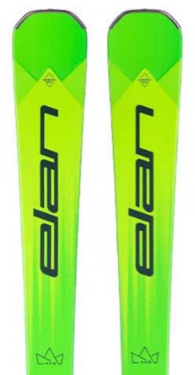Elan Ace Slx Fusion X + Emx 12.0 Gw Fus X Blk/grn [f] Alpin Skipakket Groen 160 Man,Vrouw